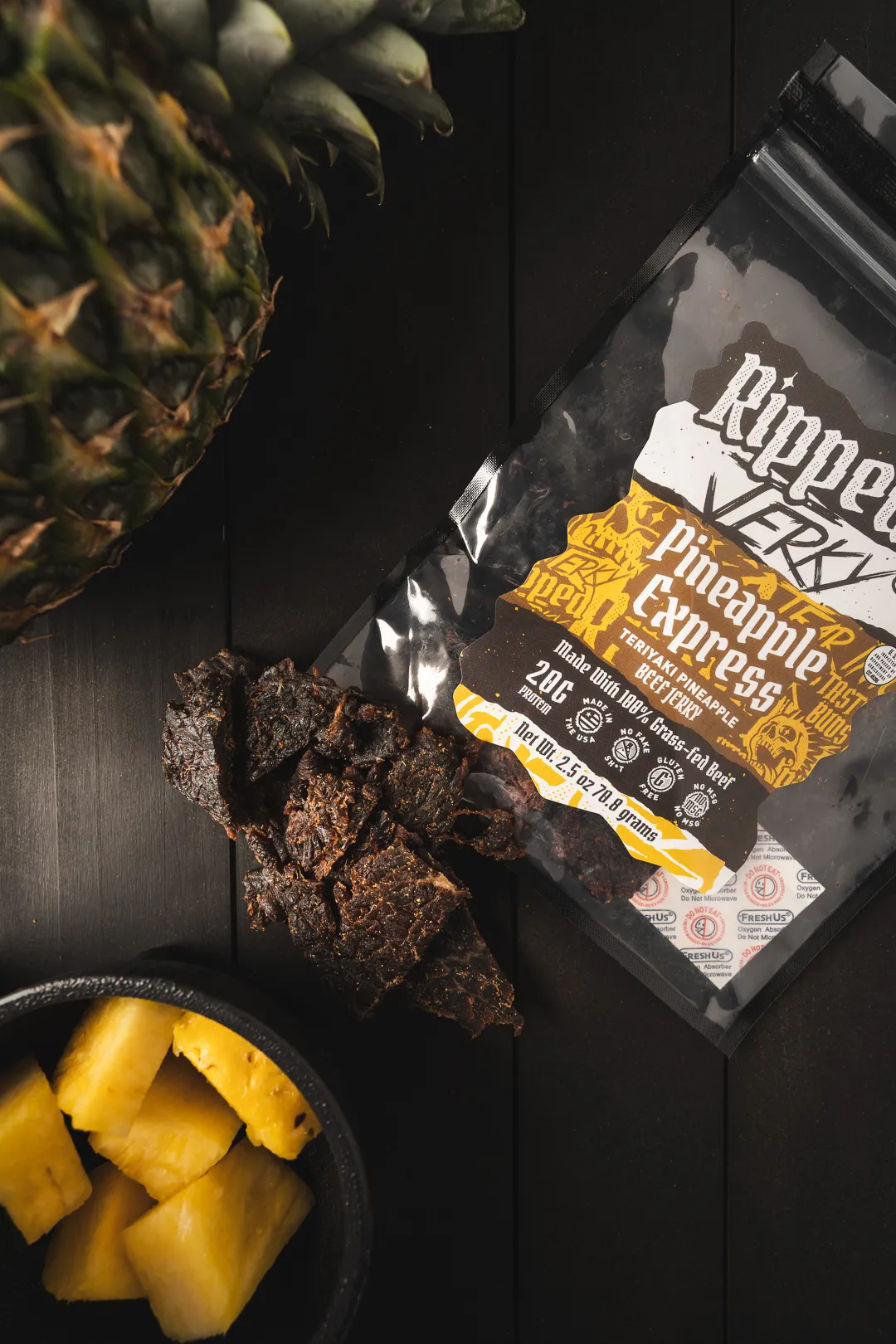 Pineapple Express Beef Jerky 2.5oz
