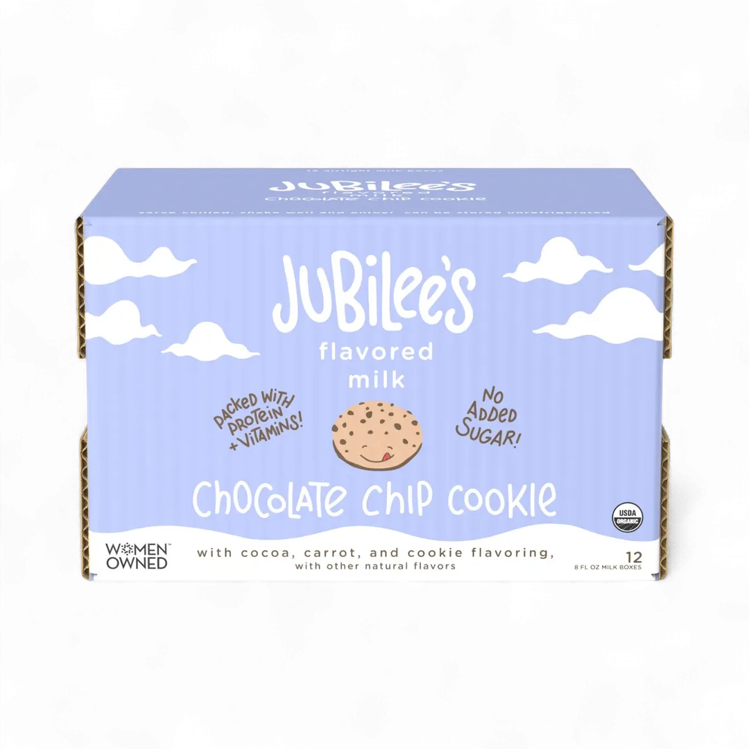 Jubilee's Chocolate Chip Cookie Flavored Milk