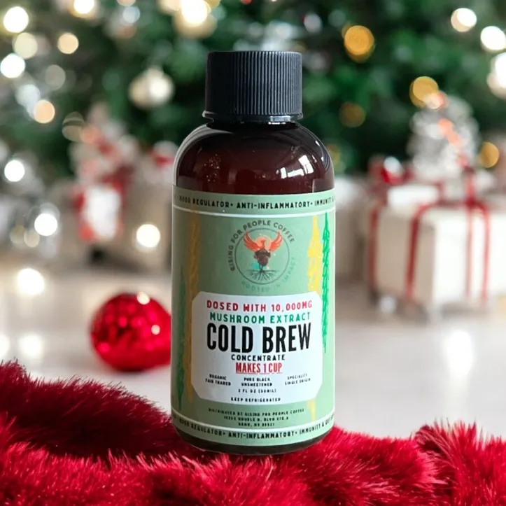2oz Travel Happy Mushroom Cold Brew Concentrate
