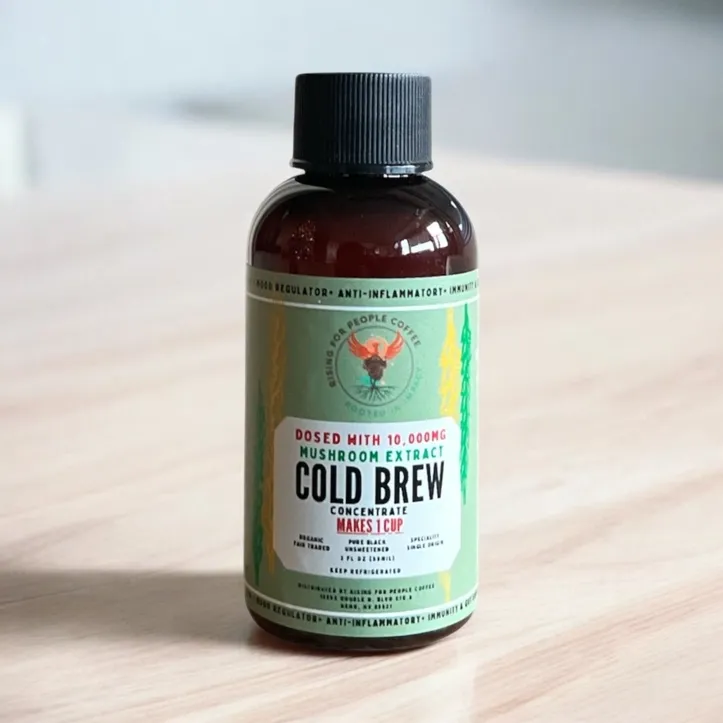 2oz Travel Happy Mushroom Cold Brew Concentrate