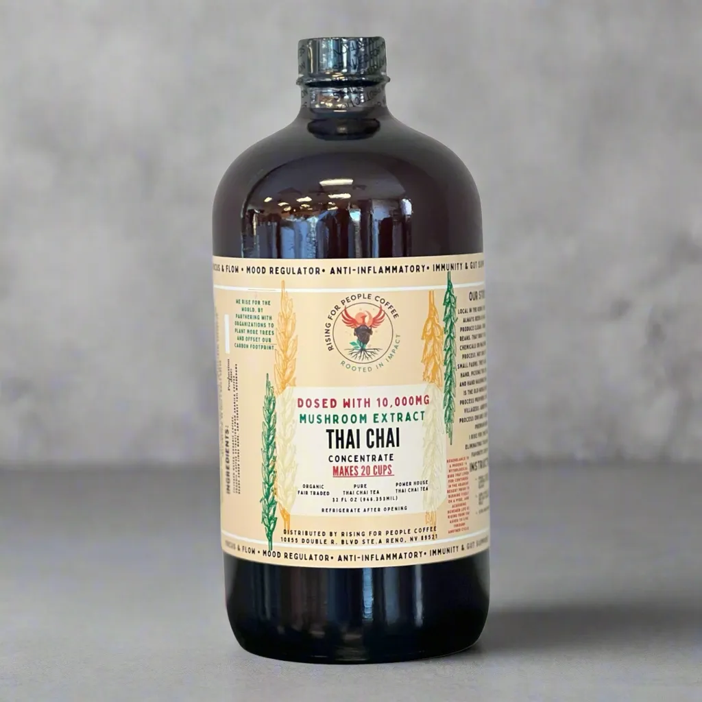 Happy Mushroom Thai Chai Tea Concentrate