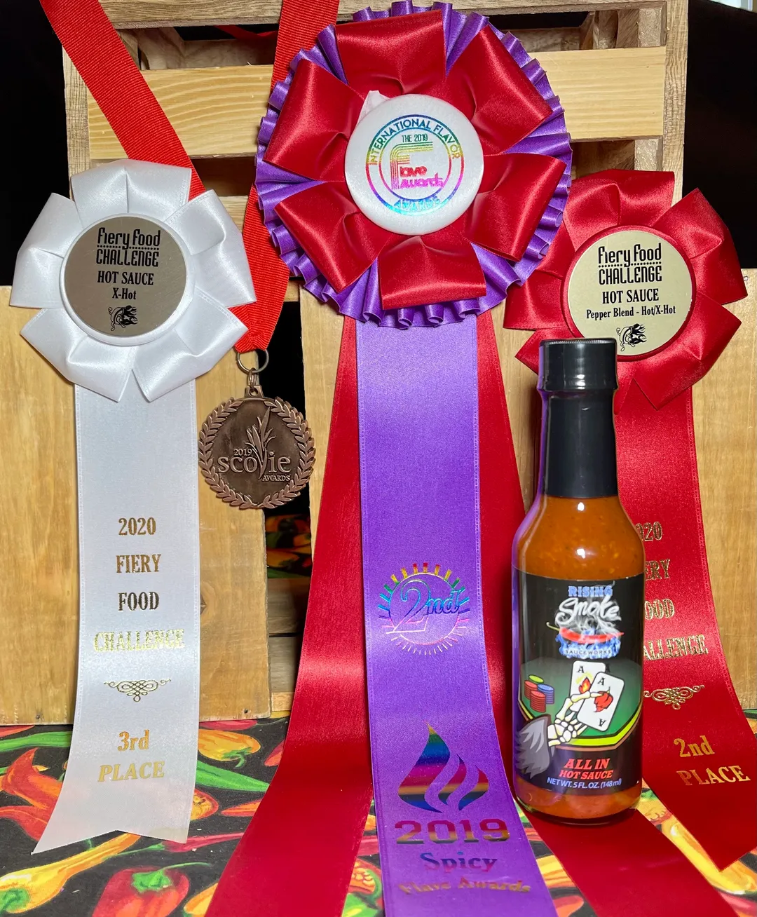 All In Smoked Reaper Ghost Pepper Hot Sauce (case of 12)