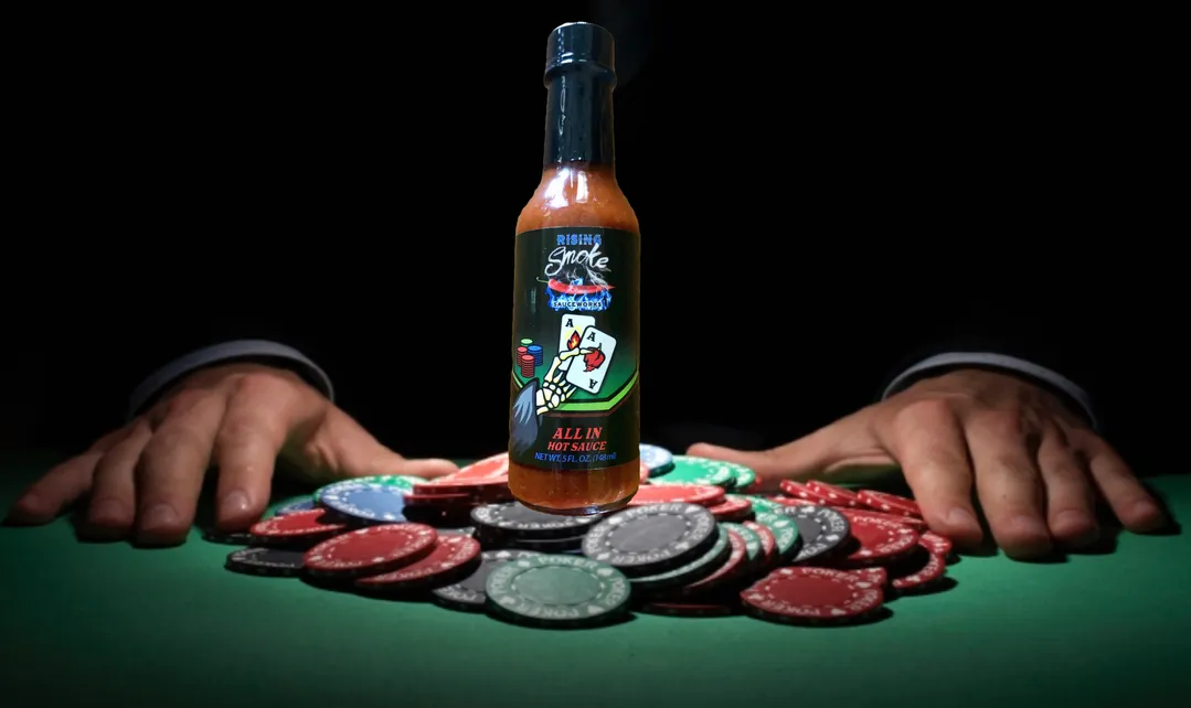 All In Smoked Reaper Ghost Pepper Hot Sauce (case of 12)