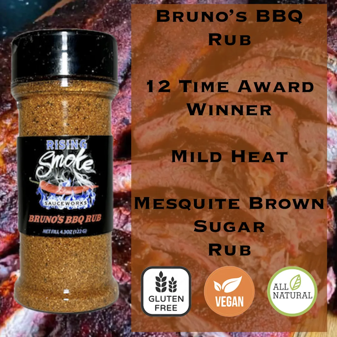 Bruno's Sweet Mesquite BBQ Rub (case of 12)