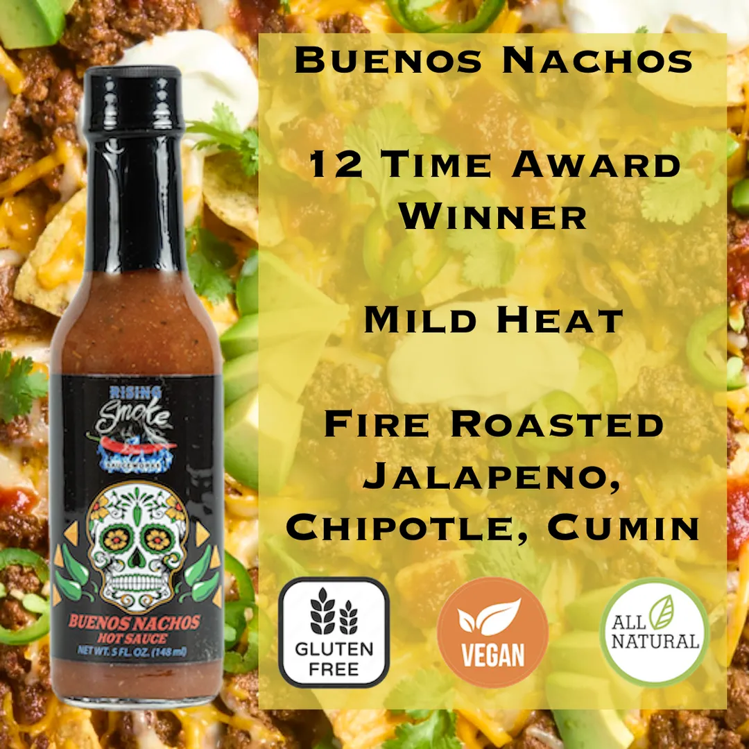 Buenos Nachos Jalapeño Chipotle Taco Sauce (case of 12)