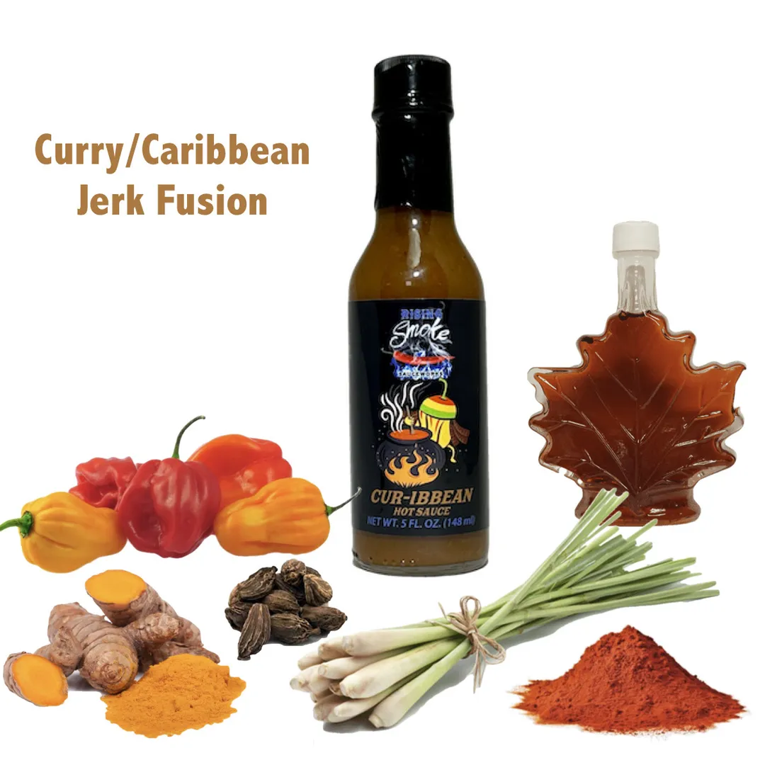 Cur-ibbean Scotch Bonnet Curry Hot Sauce (case of 12)