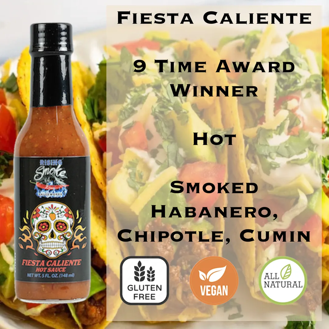 Fiesta Caliente Smoked Habanero Taco Sauce (case of 12)