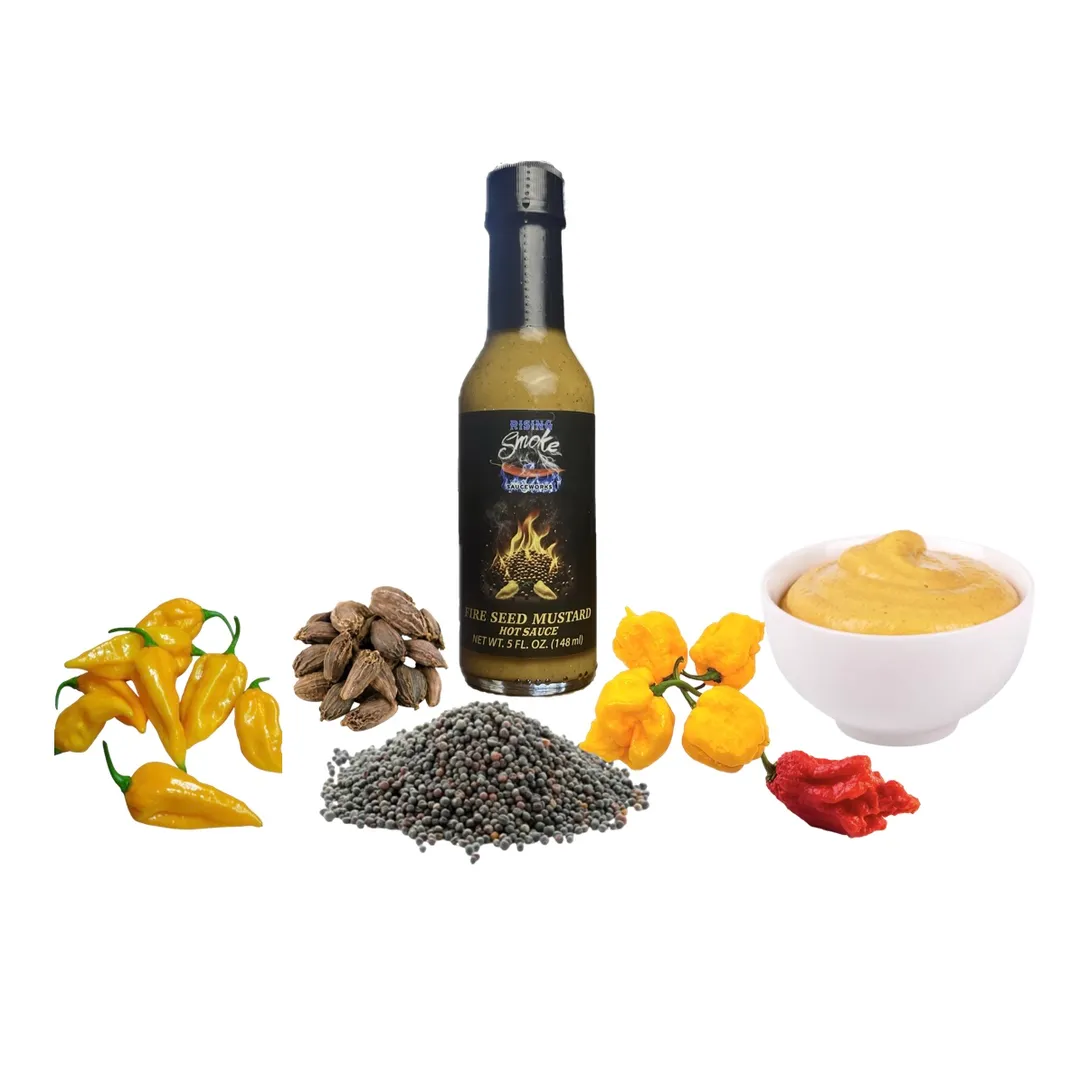 Fire Seed X-Hot Reaper Fatalii Mustard Hot Sauce (case-12) 