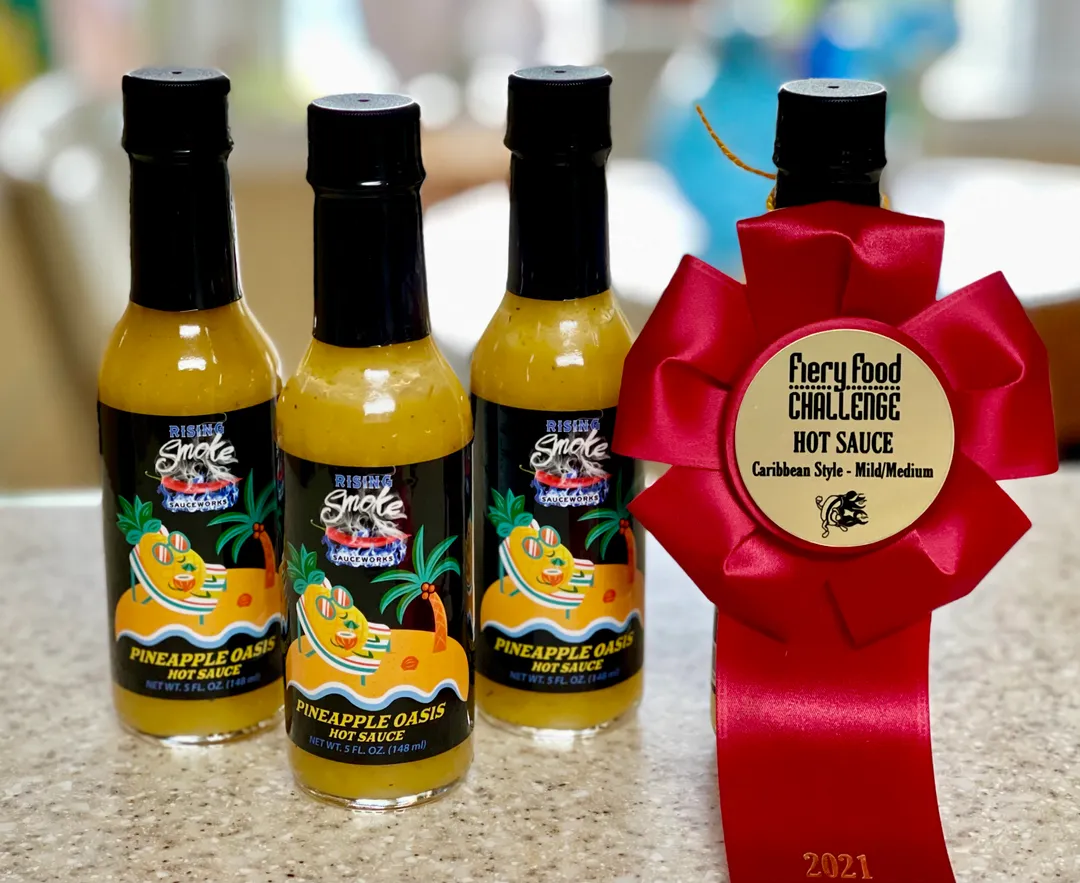 Pineapple Oasis Aji Lemon Drop Sweet Pepper Sauce (case-12)