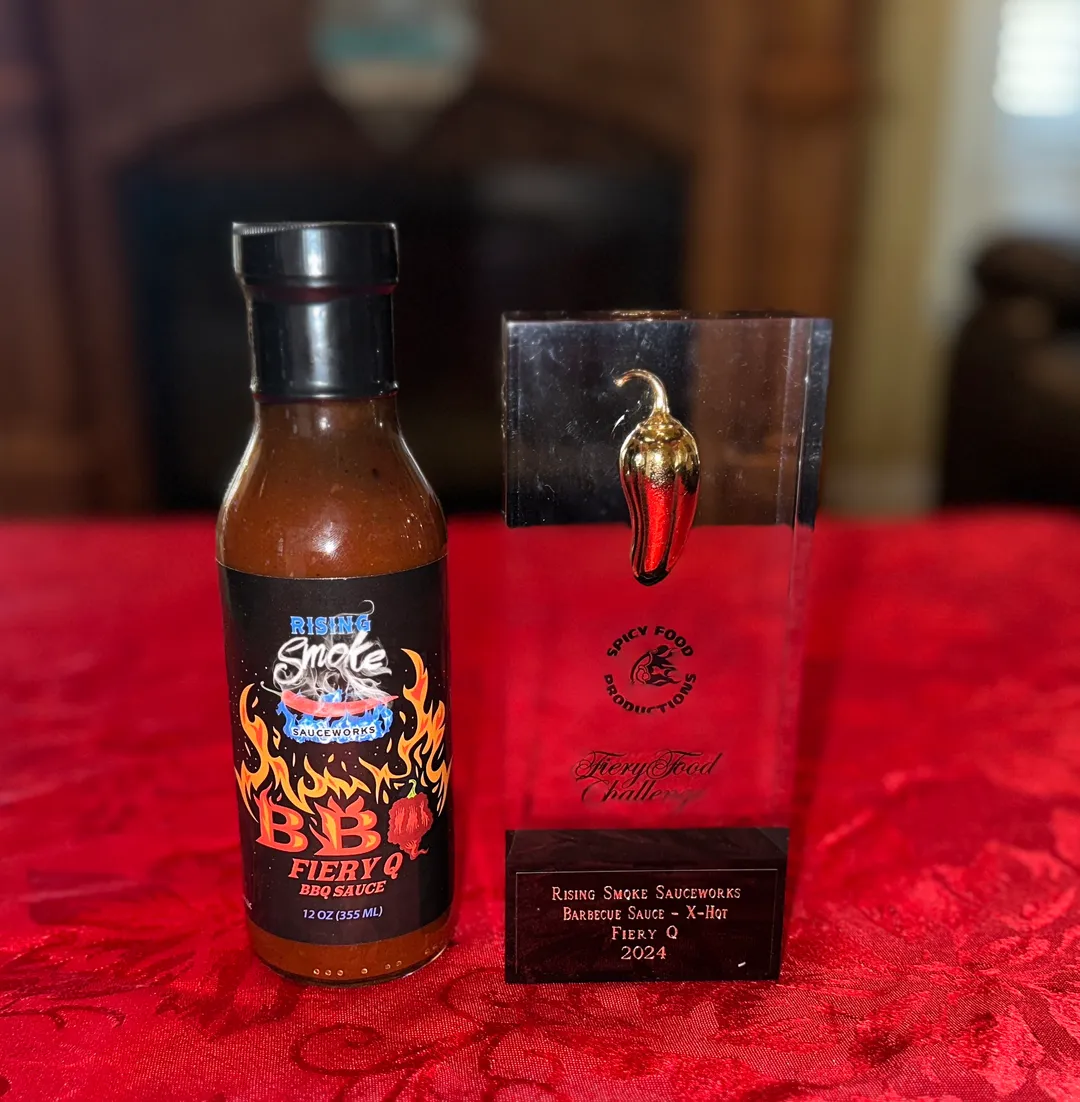 Fiery Q Blackberry Carolina Reaper BBQ Sauce (case of 12)