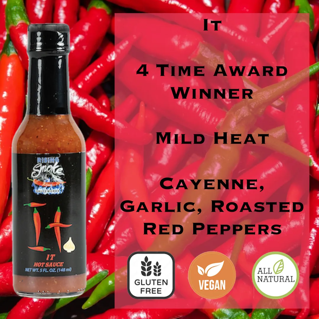 It - Cayenne Garlic Louisiana Table Sauce (case of 12)