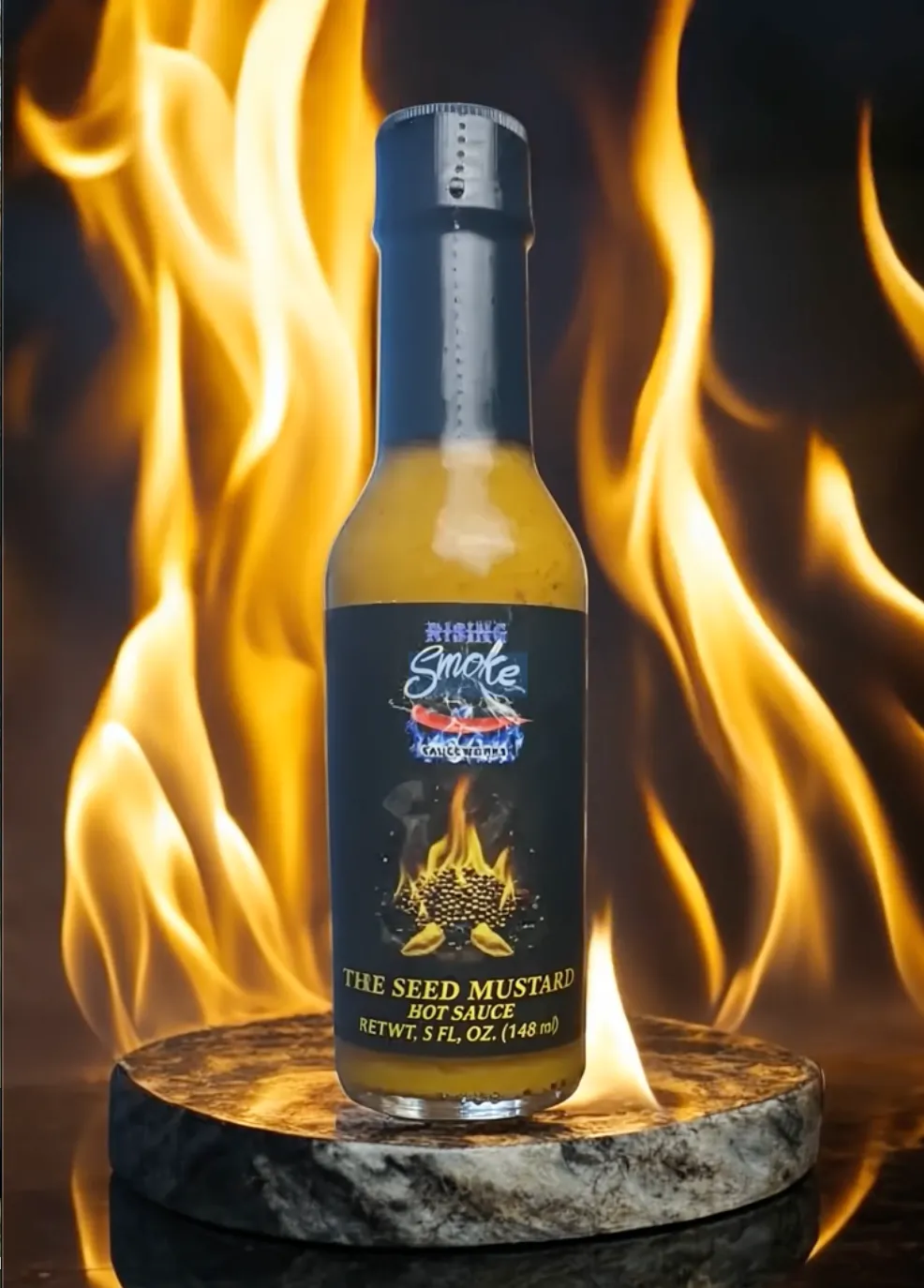 Fire Seed X-Hot Reaper Fatalii Mustard Hot Sauce (case-12) 