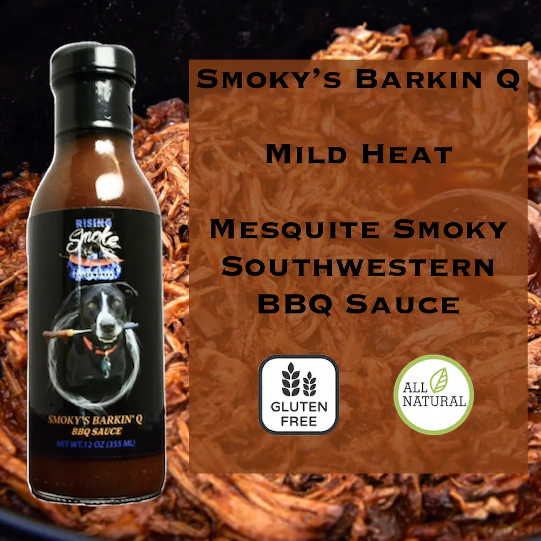 Smoky's Barkin' Q Smoky Mesquite BBQ Sauce (case of 12) 