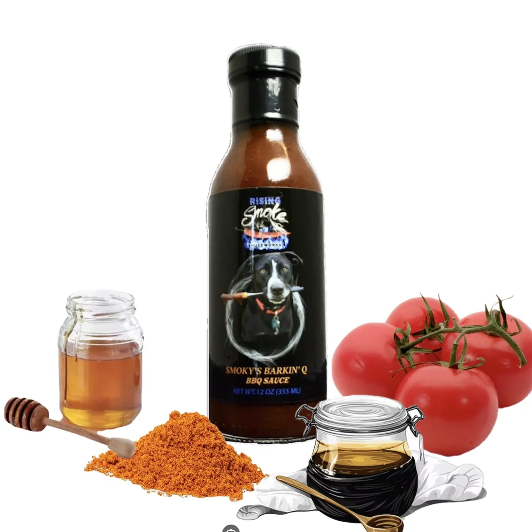 Smoky's Barkin' Q Smoky Mesquite BBQ Sauce (case of 12) 