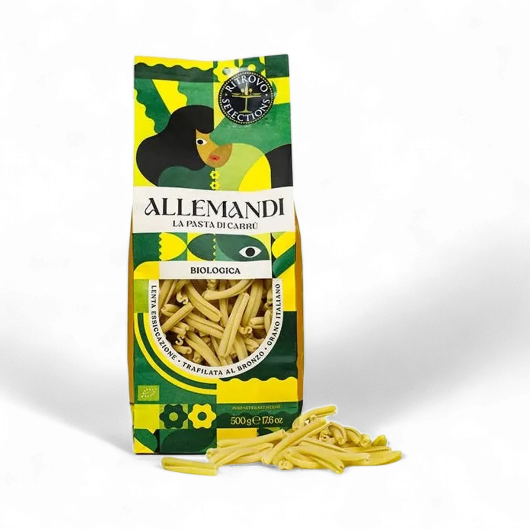 Allemandi ORGANIC Caserecce Pasta, 500g