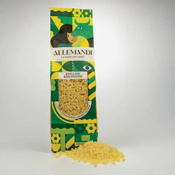 Allemandi Organic Steline Pasta, 500g