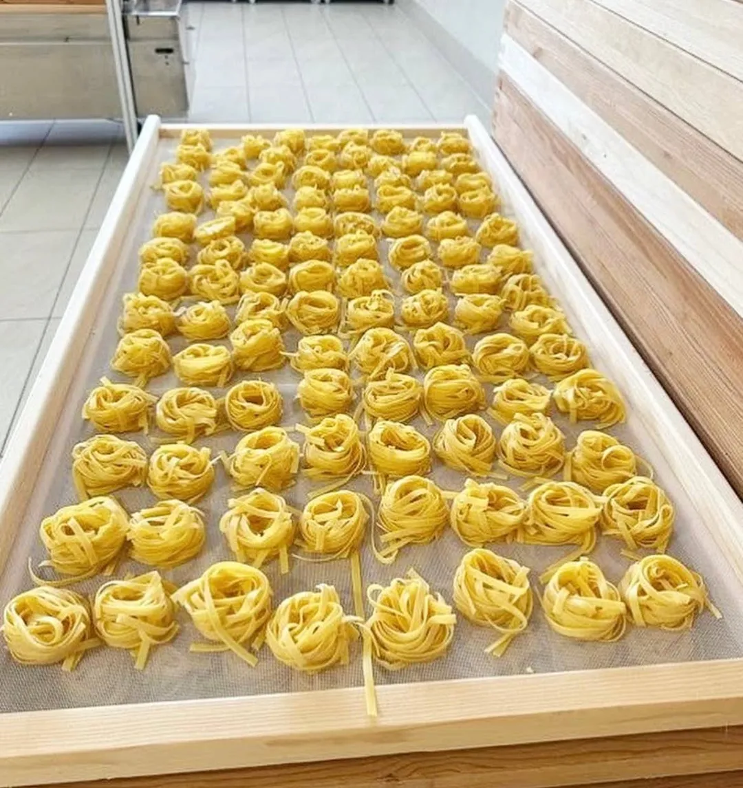 Allemandi Tagliatelle Nests, egg pasta with cage free eggs