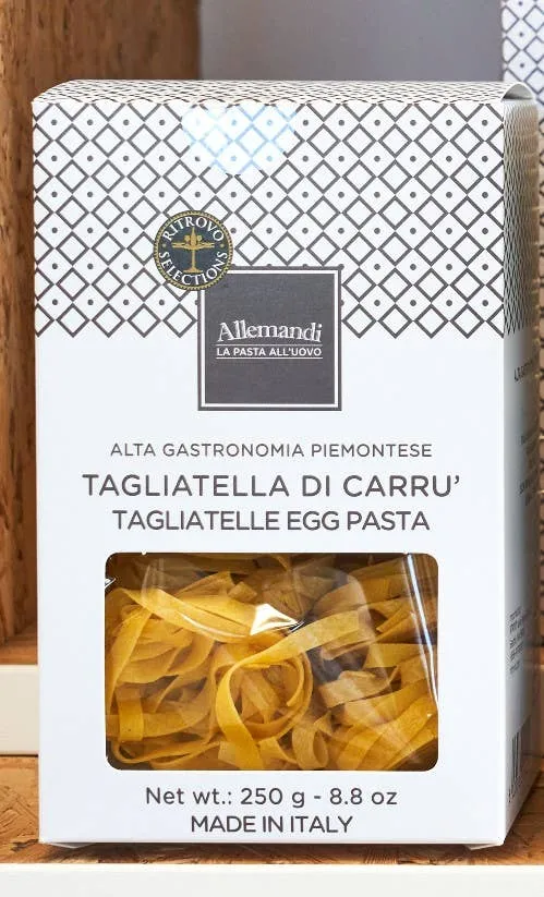 Allemandi Tagliolini di Carru, Cage Free Egg Pasta
