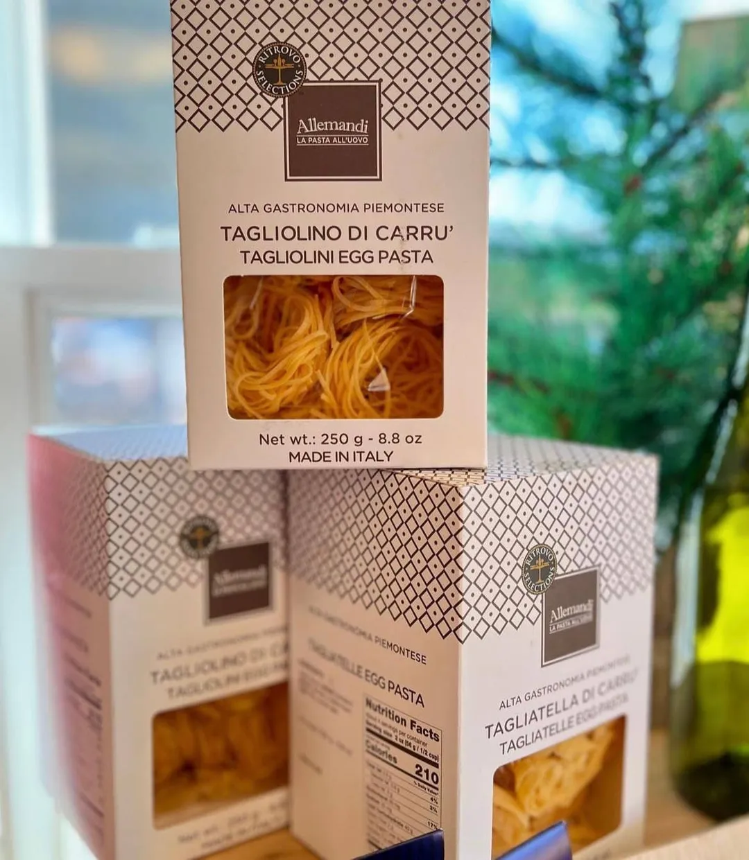 Allemandi Tagliolini di Carru, Cage Free Egg Pasta