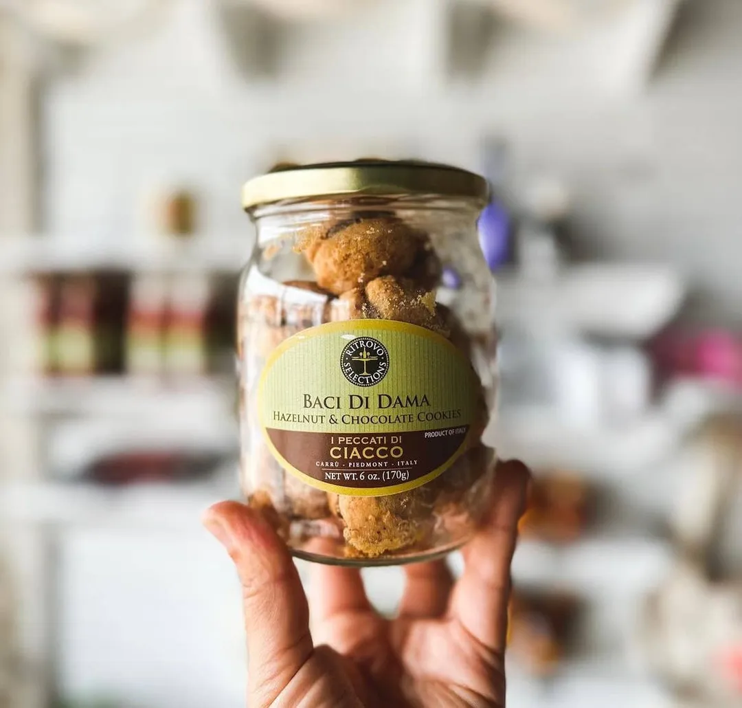 Ciacco Baci di Dama - Hazelnut And Gianduja Cookies