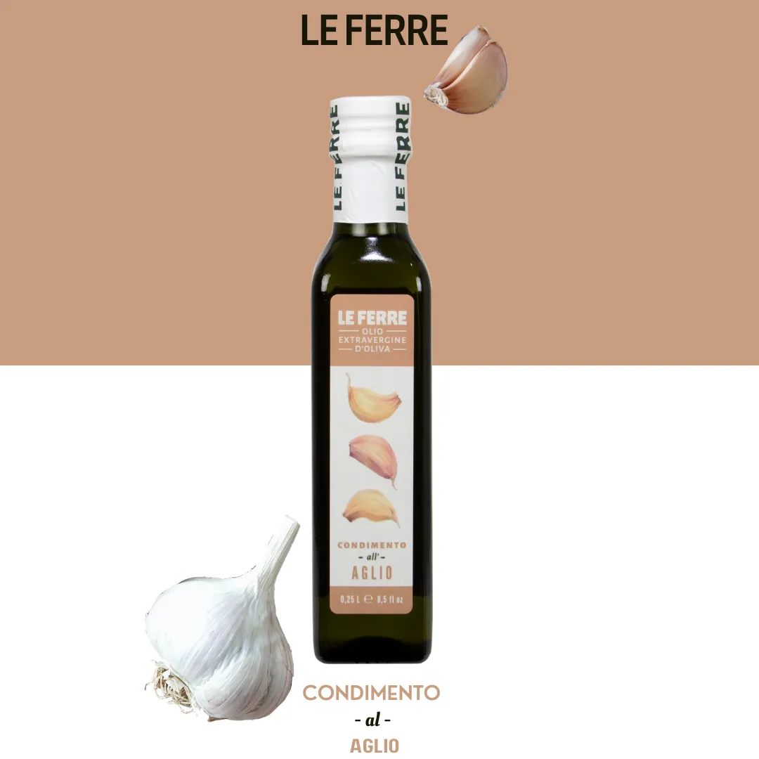 Le Ferre Garlic Infused Extra Virgin Olive Oil