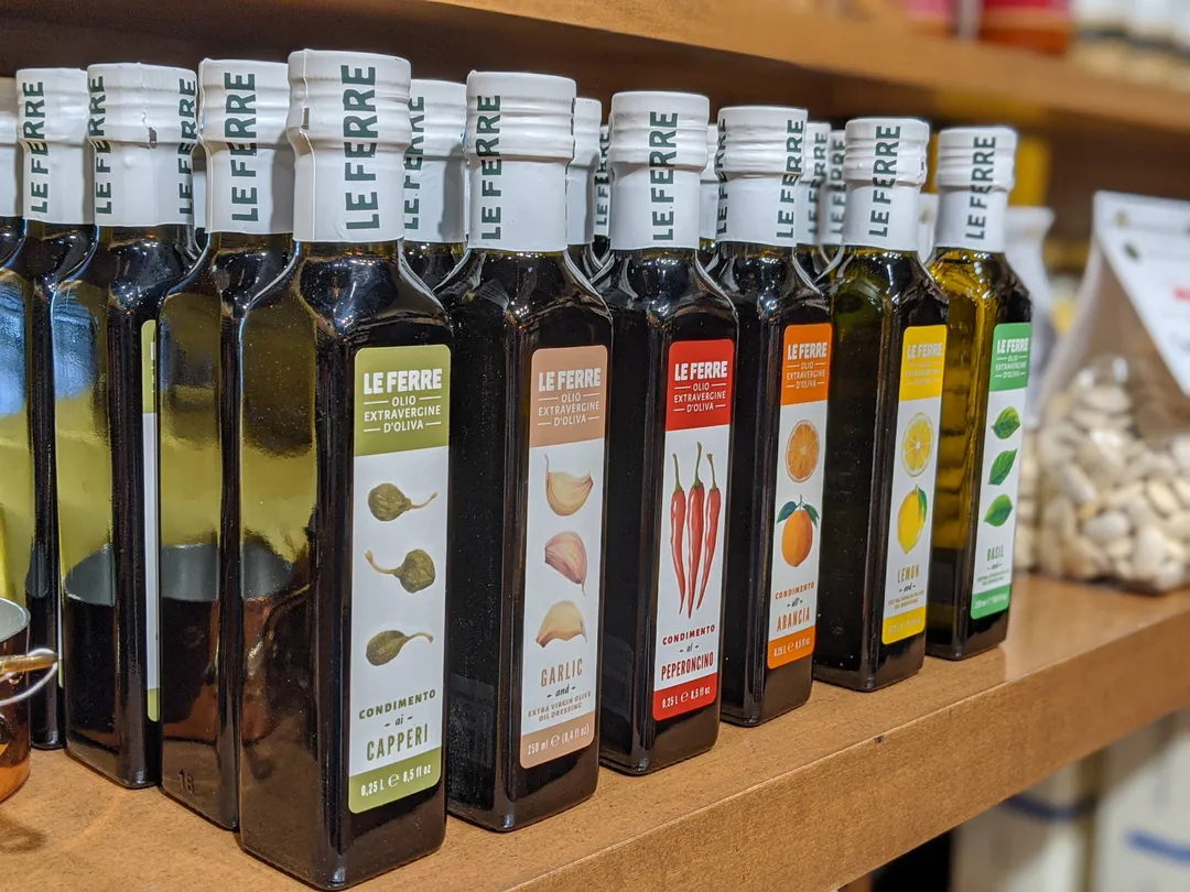 Le Ferre Garlic Infused Extra Virgin Olive Oil