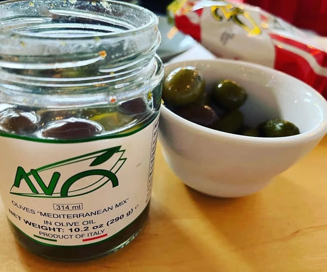 Mediterranean Olive Mix in Olive Oil