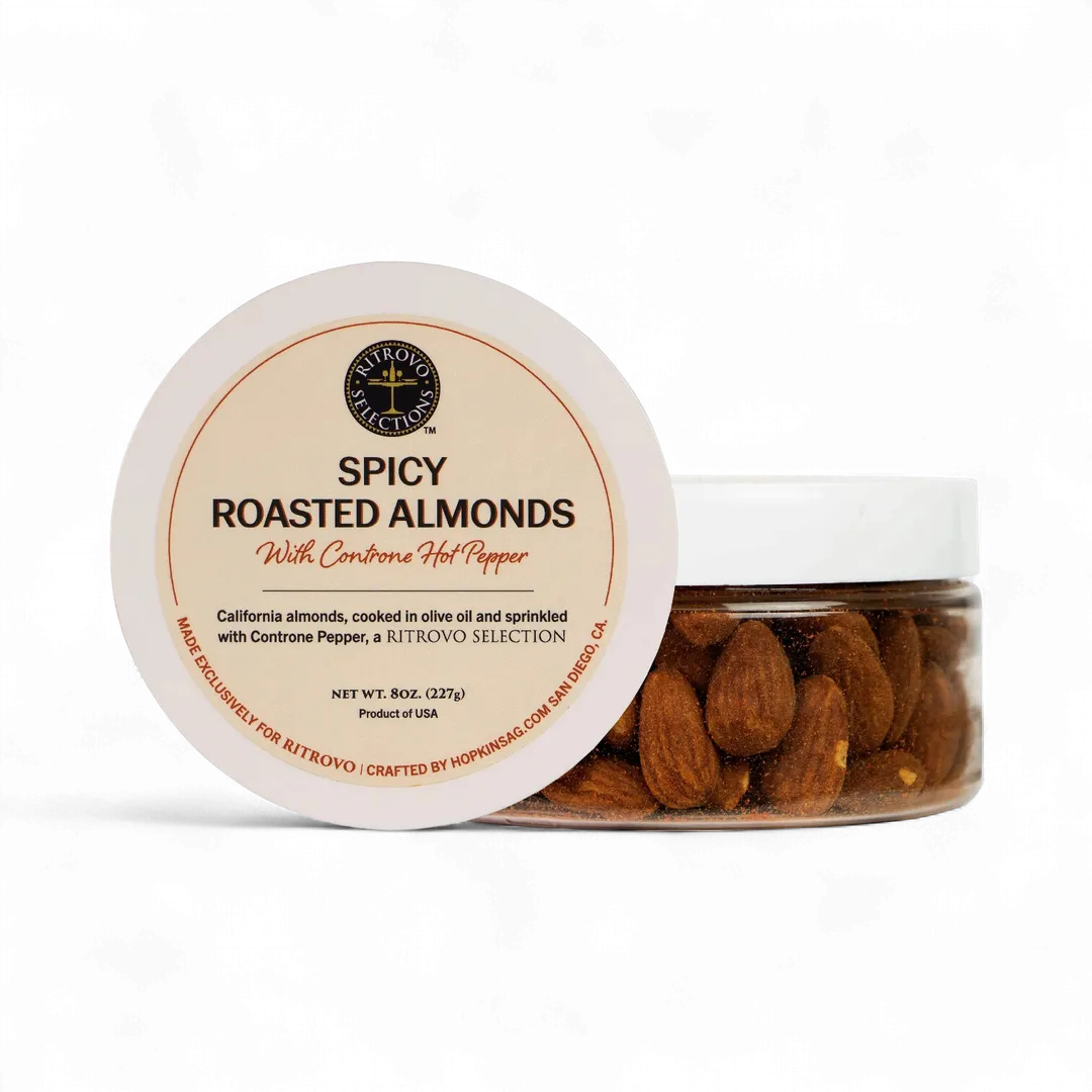 Roasted Almonds with Controne Hot Pepper