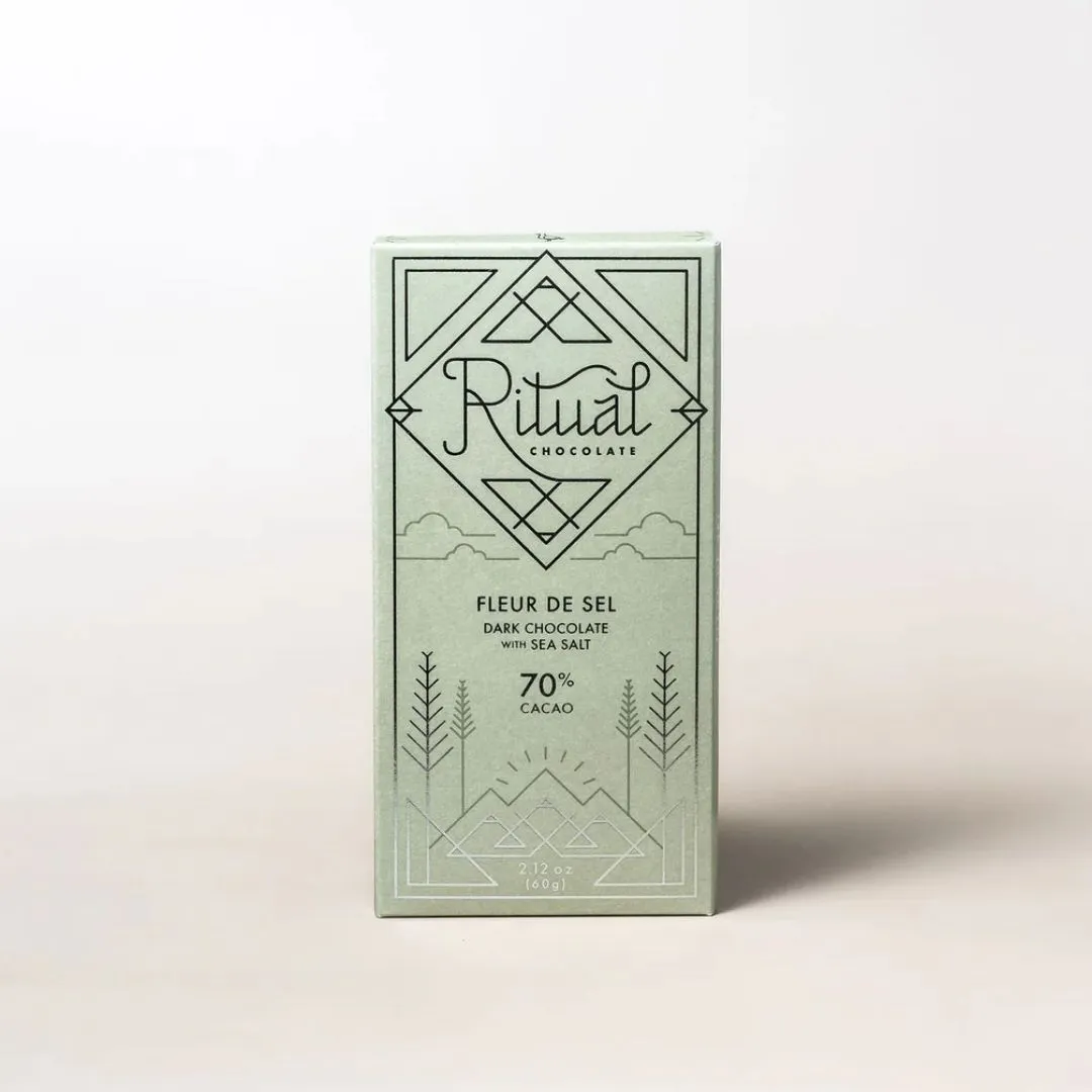 Fleur De Sel, 70% Cacao