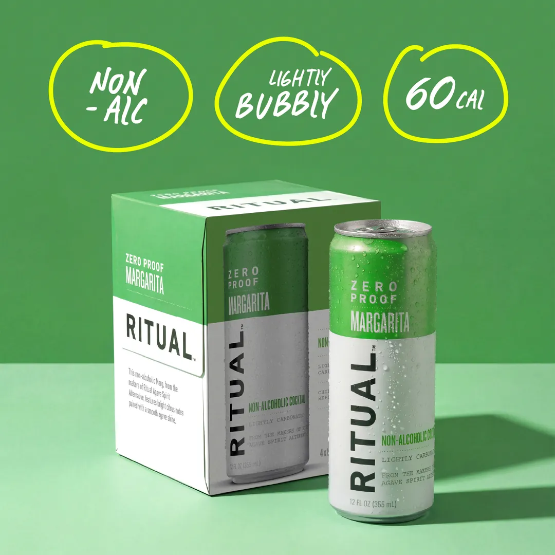 Ritual Zero Proof Margarita RTD - 6 (4-pack) case