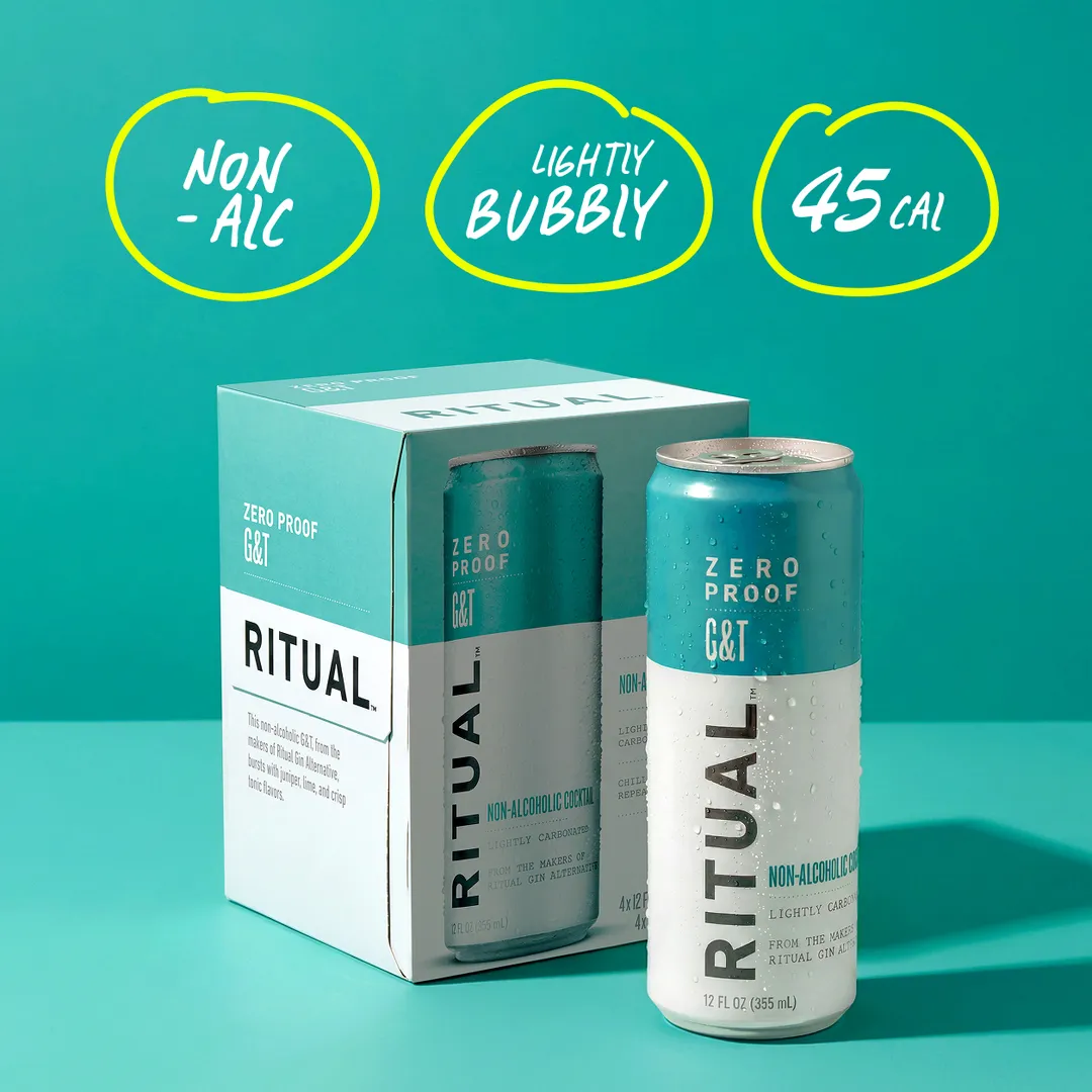 Ritual Zero Proof G&T RTD - 6 (4-pack) case
