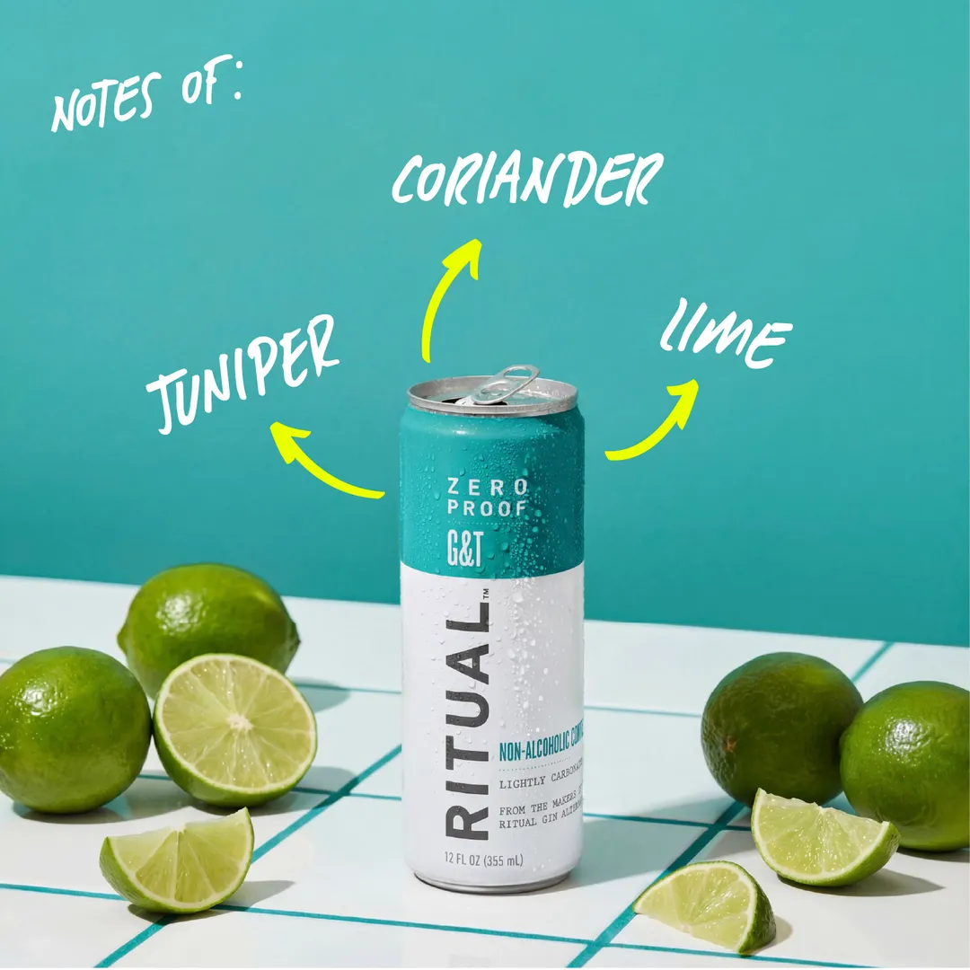 Ritual Zero Proof G&T RTD - 6 (4-pack) case
