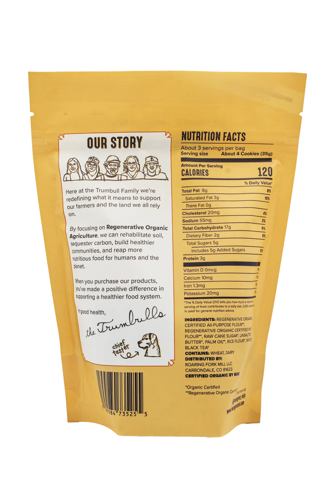 Organic Shortbread Cookies