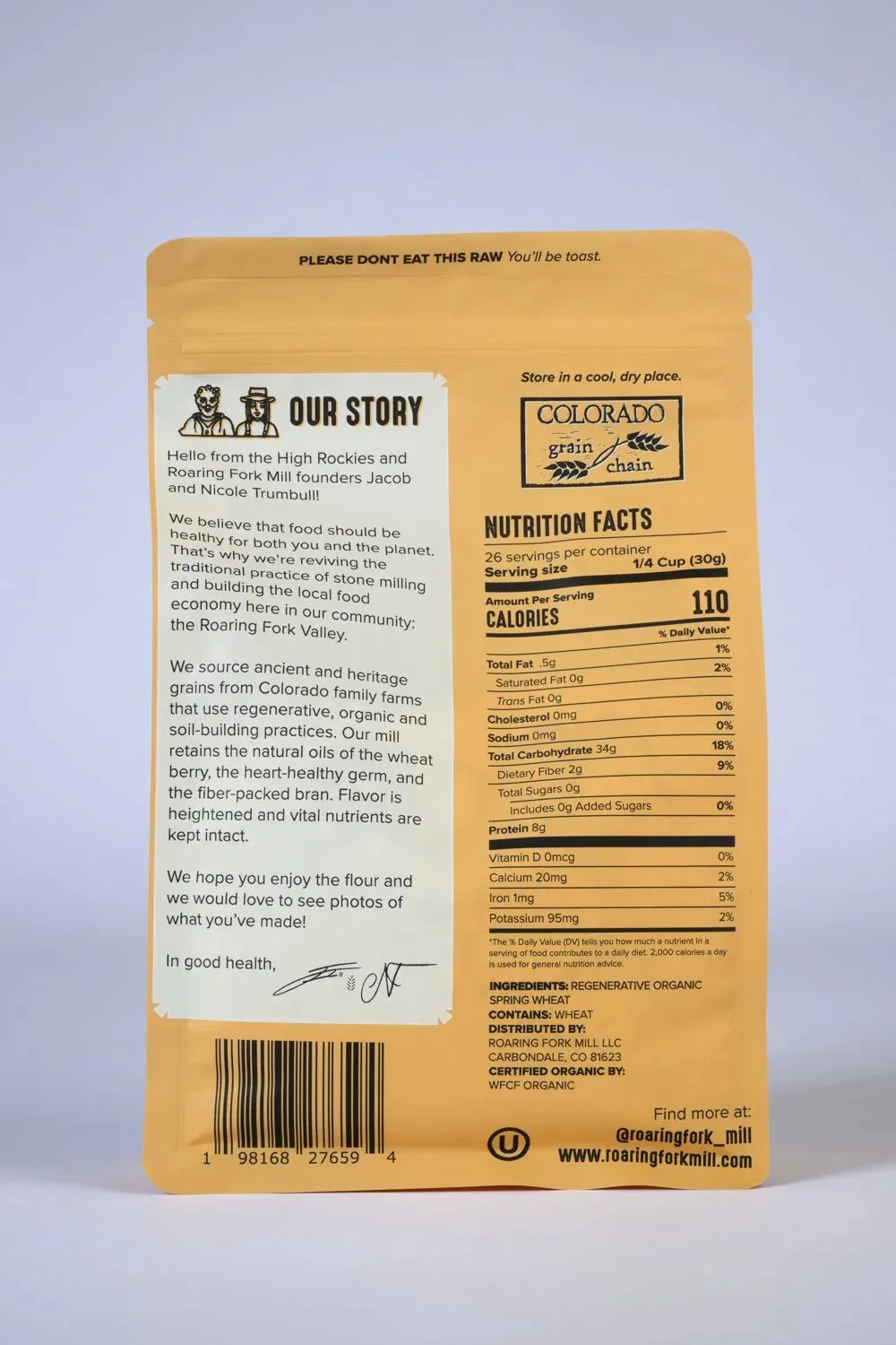 Regenerative Organic Bread Flour