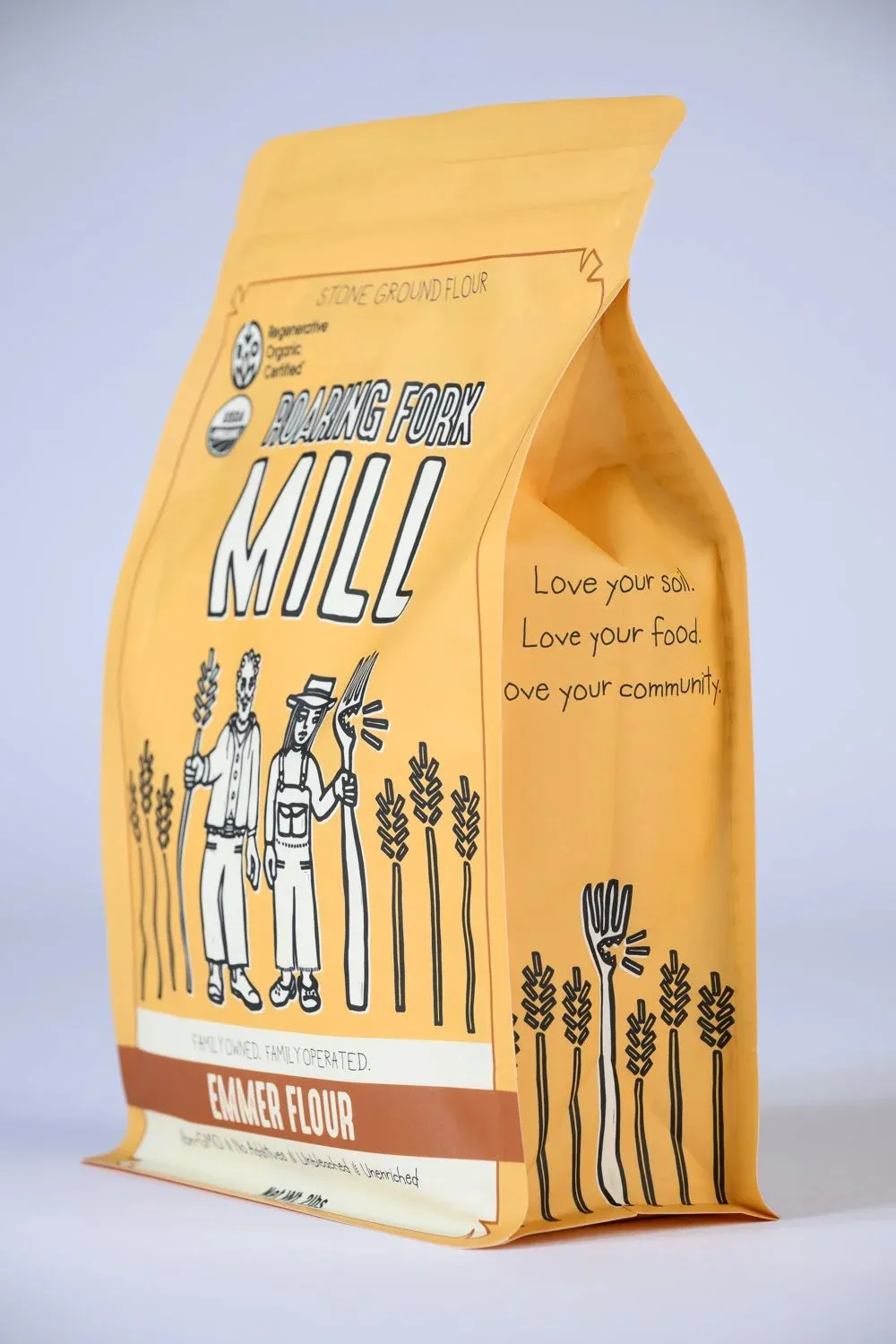 Regenerative Organic Emmer Flour