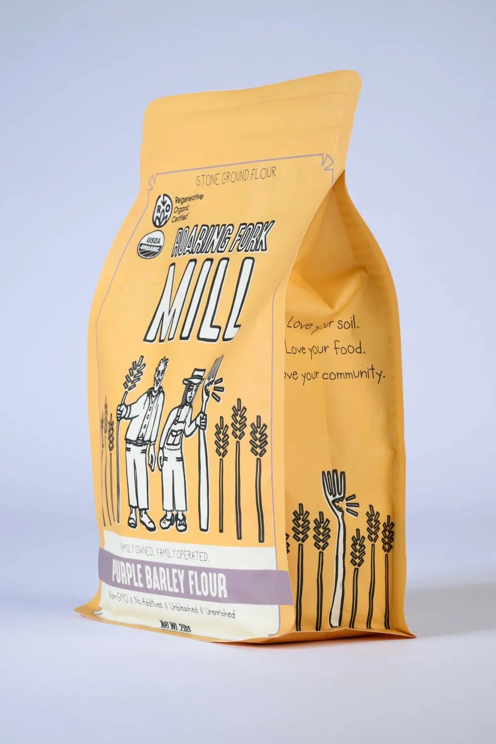Regenerative Organic Purple Barley Flour