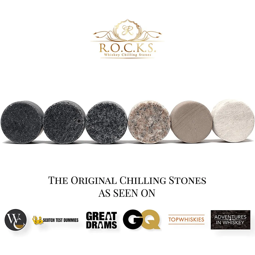 The Gourmet Set - Whiskey Rocks & Bourbon Barrel Aged Coffee