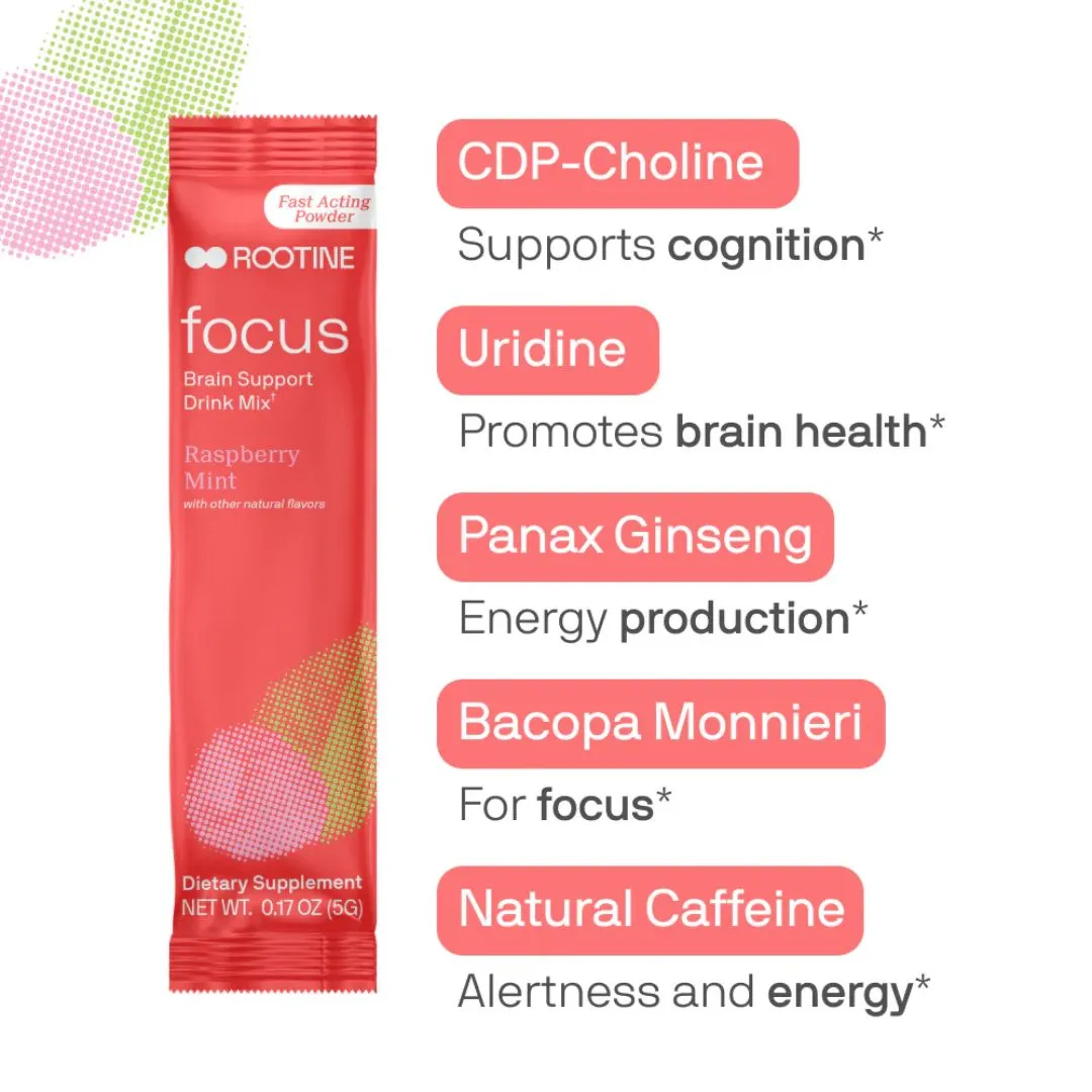 Focus - Adaptogen Drink Mix For Brain Support - 10pk