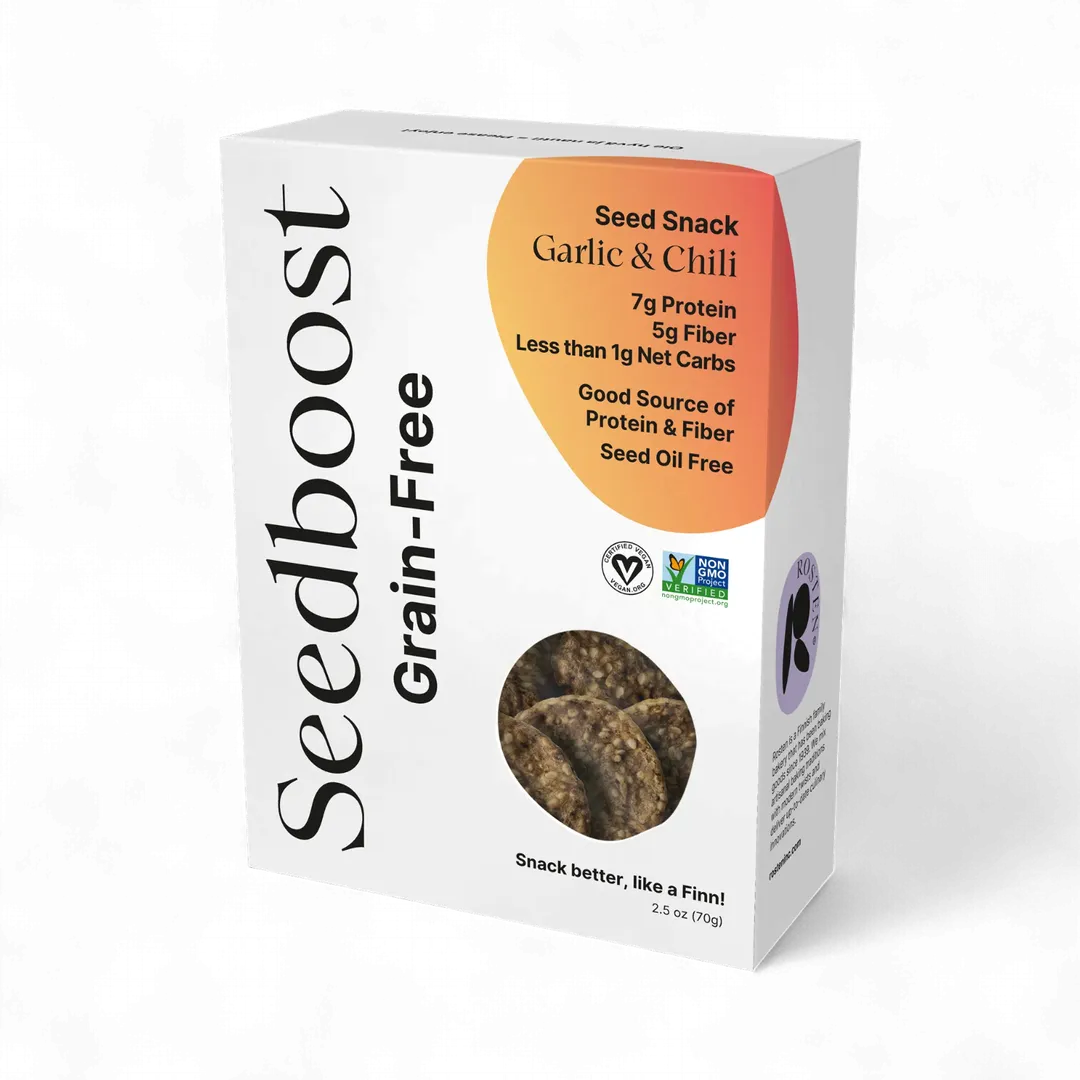 Seedboost Grain-Free Garlic & Chili – 8 Pack 2.5 oz