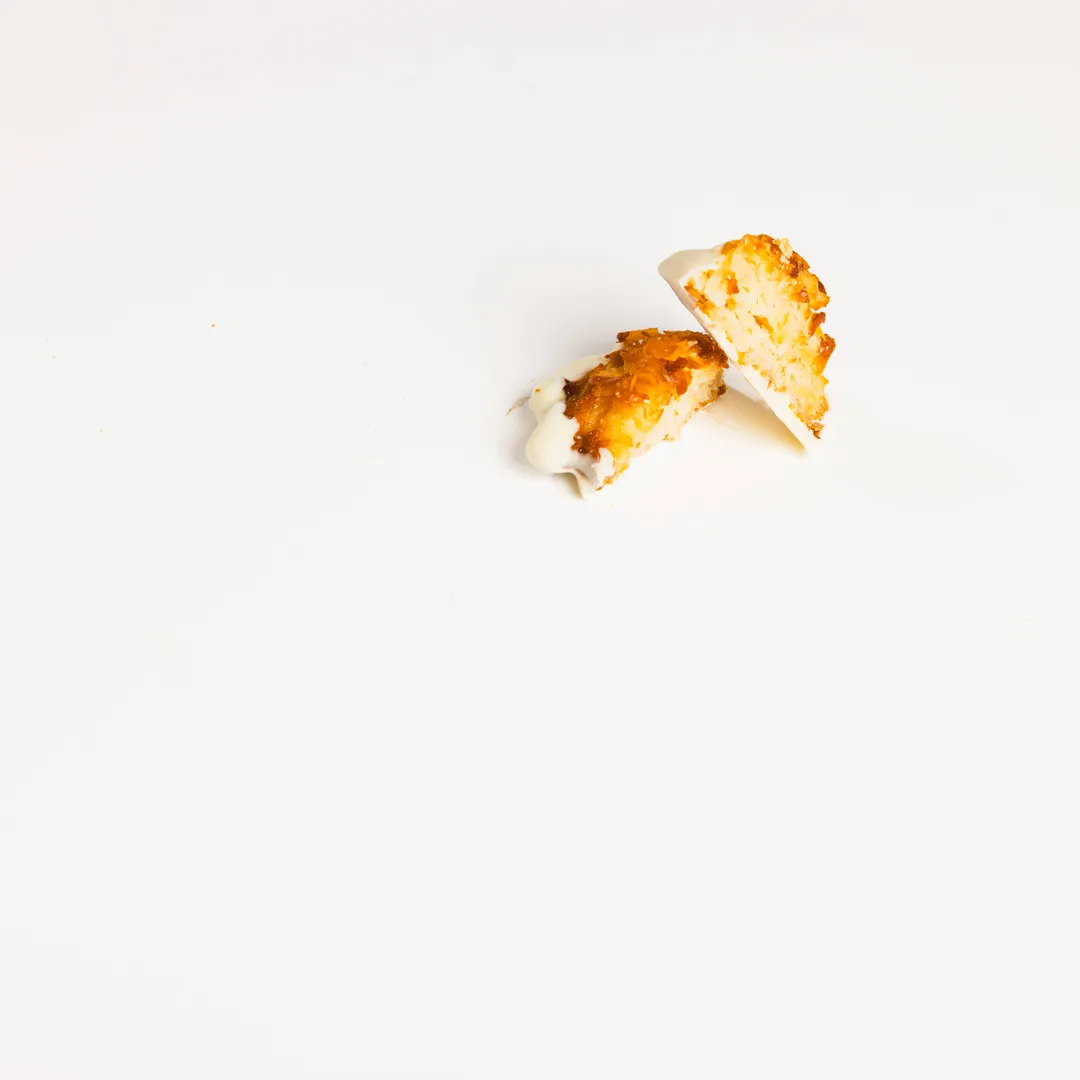 1 Dozen White Chocolate Dipped Macaroons
