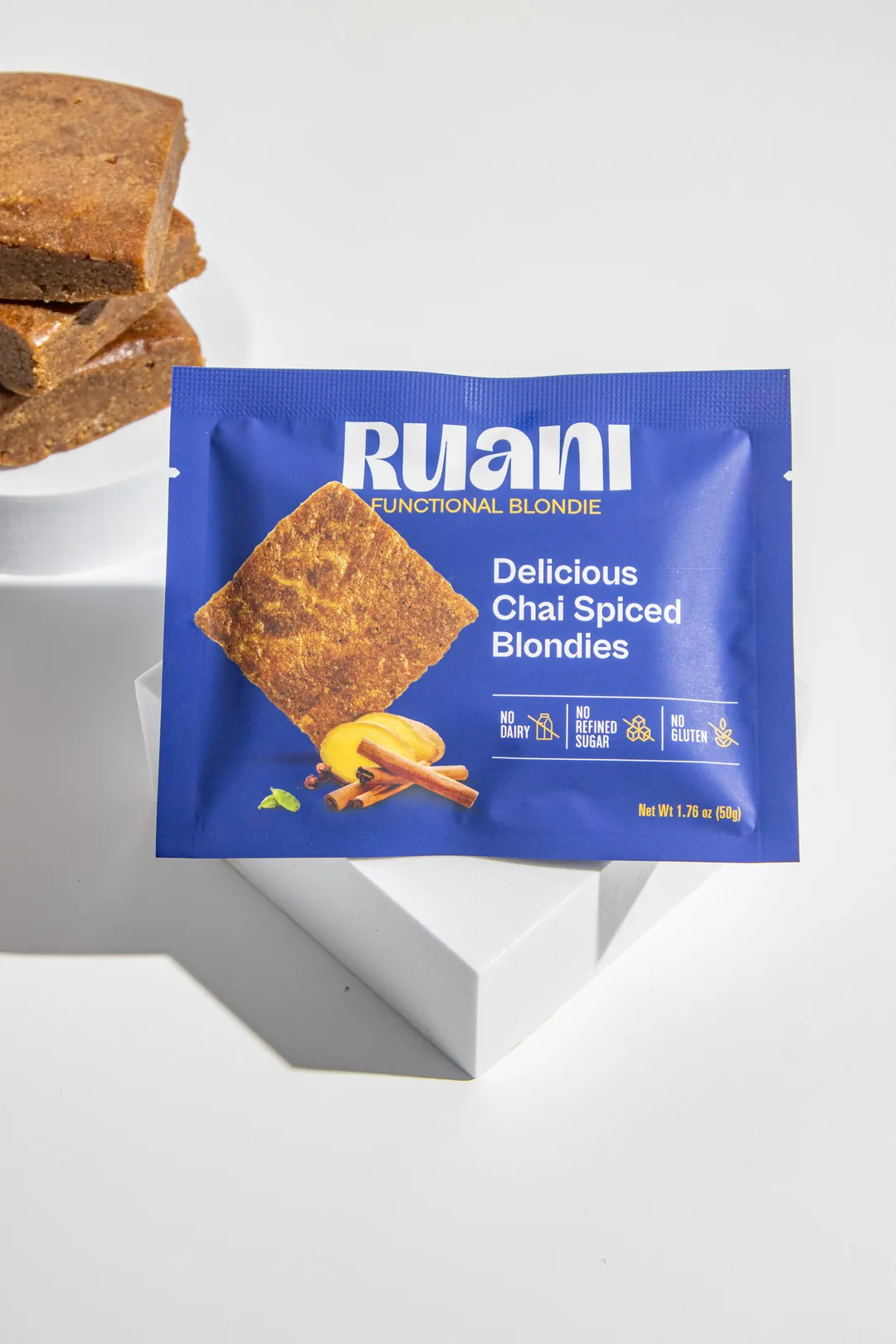 Delicious Chai Spiced Blondies