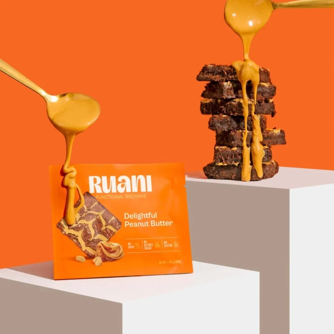 Delightful Peanut Butter Brownie