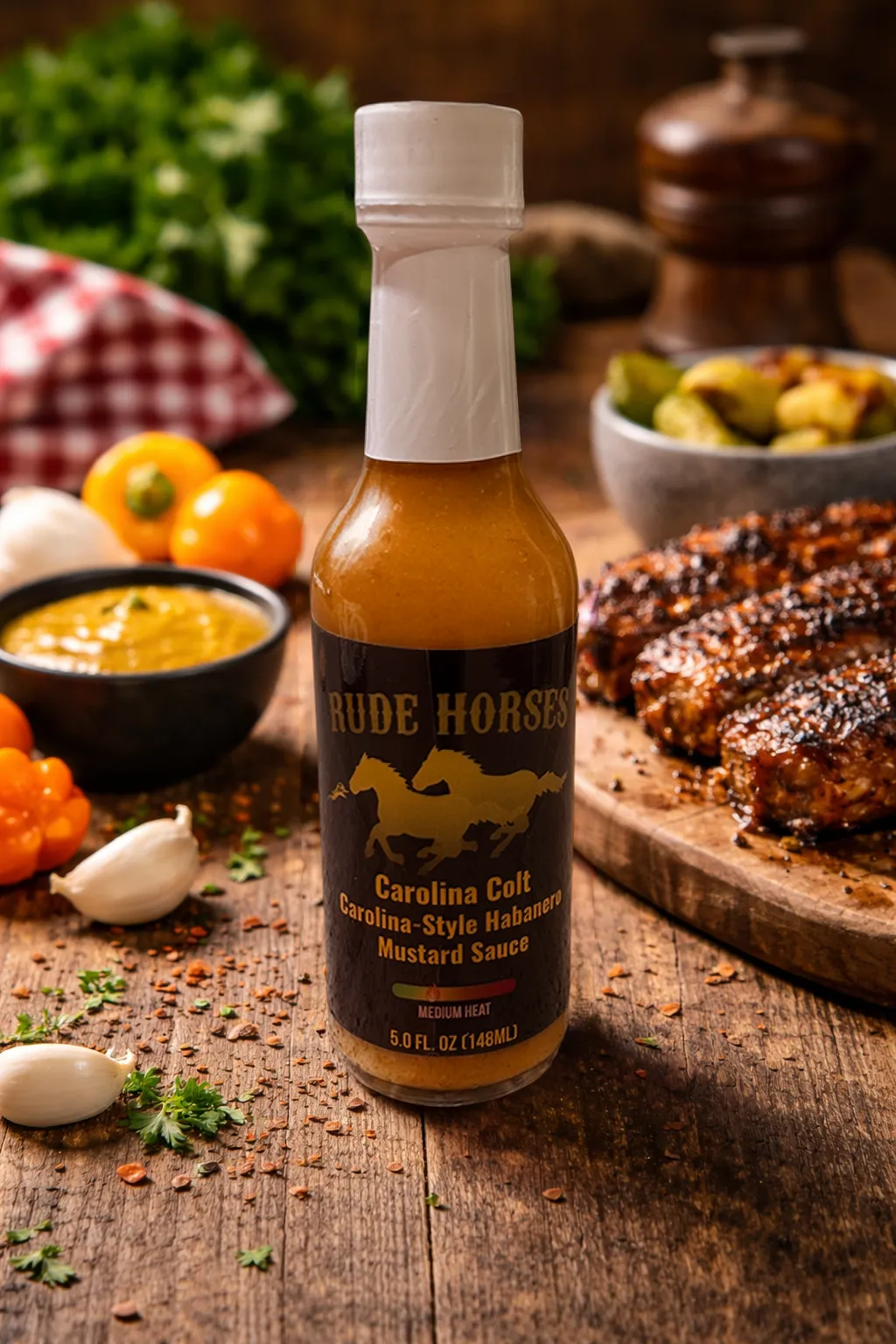 Carolina Colt - Carolina-Style Habanero Mustard Sauce