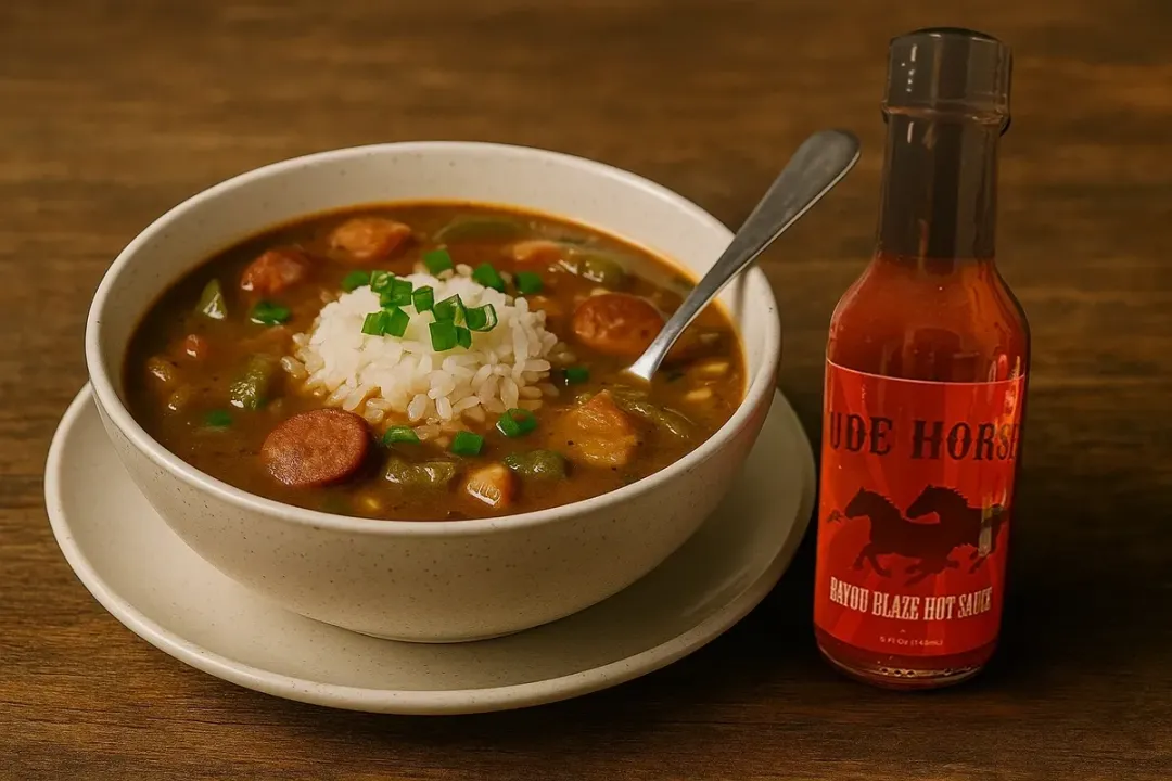 Rude Horses Bayou Blaze Hot Sauce
