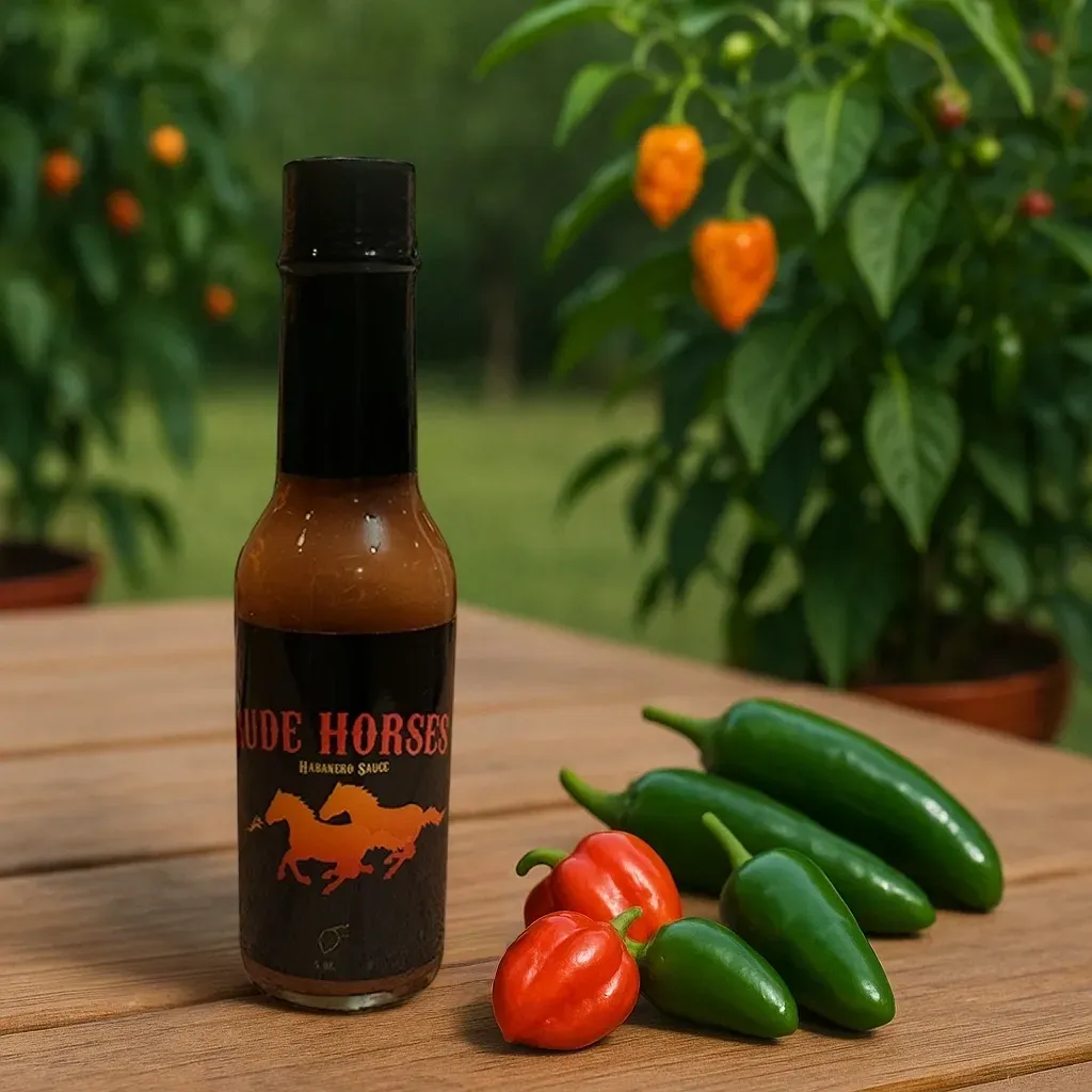 Rude Horses Habanero Sauce