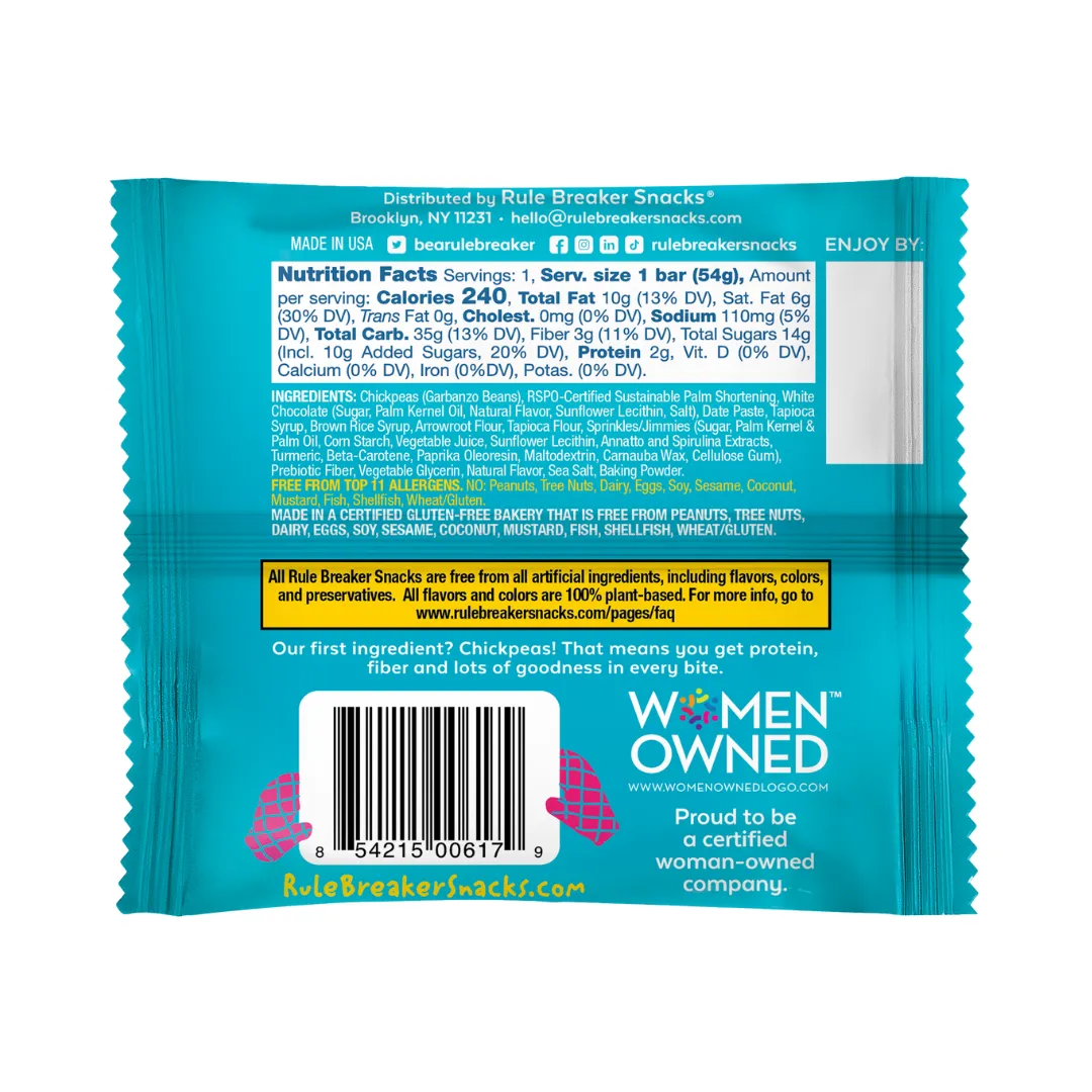 Birthday Cake Blondie | 12-Count Caddy of 1.9-oz Blondies