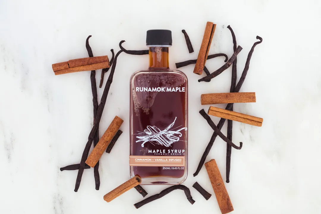 Cinnamon + Vanilla Infused Maple Syrup (250ml)