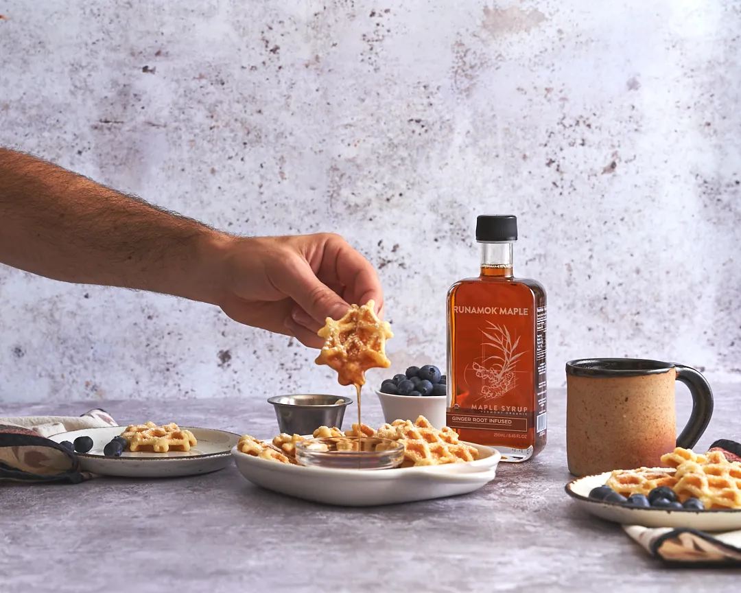 Ginger Root Infused Maple Syrup (250ml)