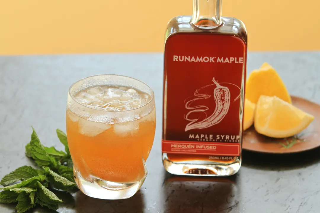 Hot + Spicy Maple Syrup: Smoked Chili Pepper Infused (250ml)