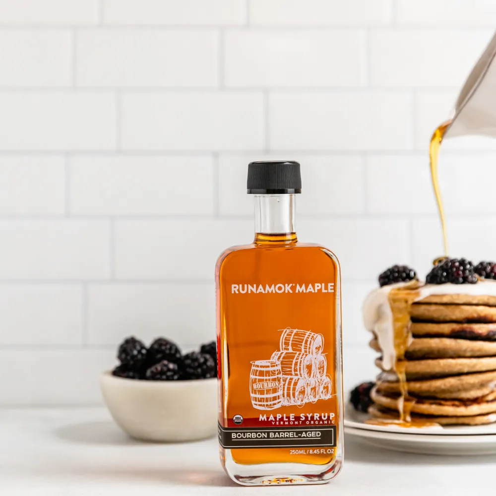 Bourbon Barrel-Aged Maple Syrup (250ml)